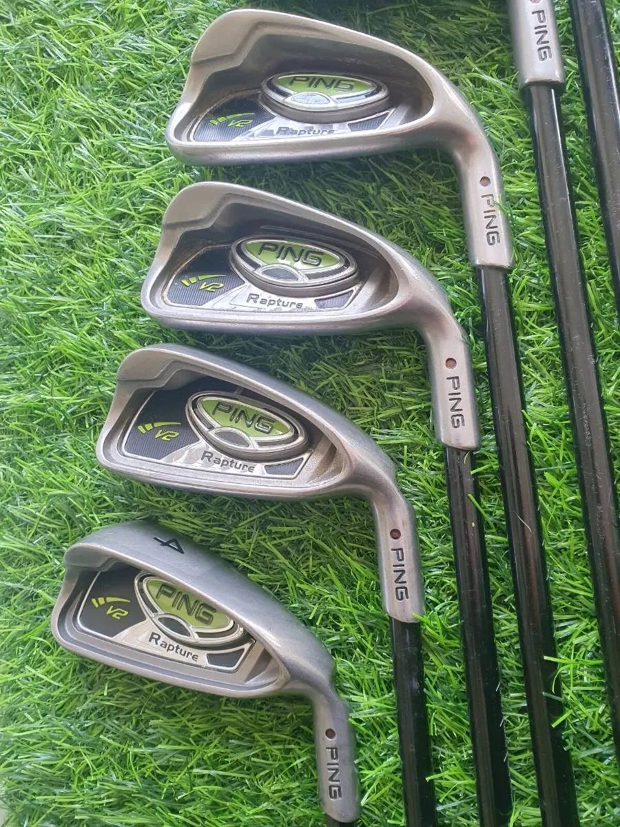 PING RAPTURE GRAPHITE IRONS  4 TO SW - Image 2