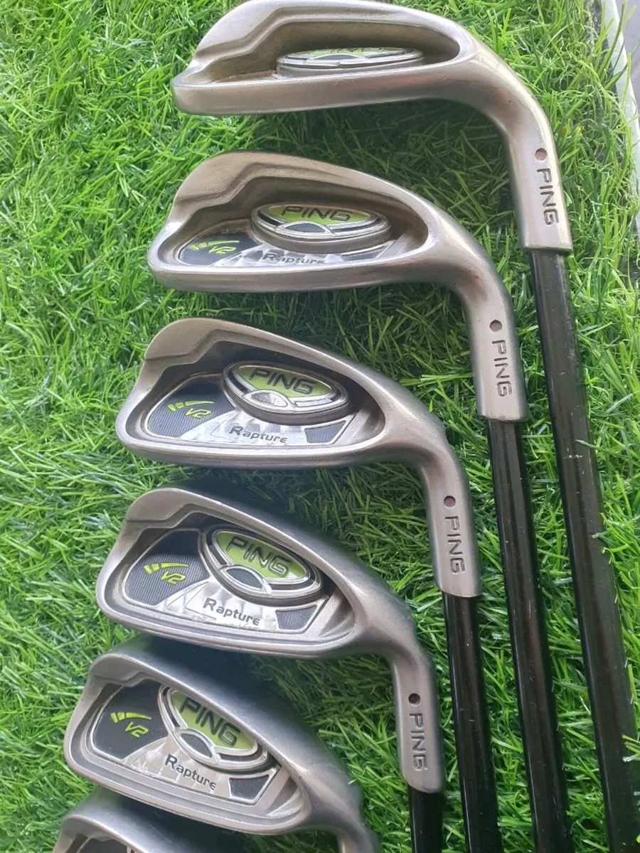 PING RAPTURE GRAPHITE IRONS  4 TO SW - Image 3