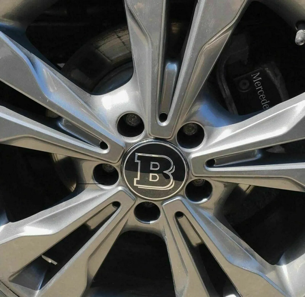4 x Brabus centre caps- FREE POST - Image 1