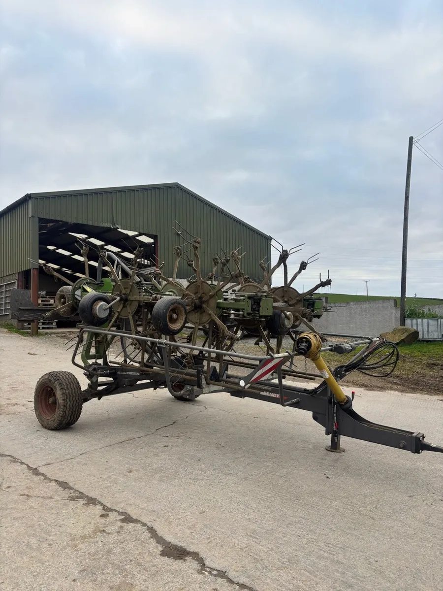 2021 fendt 13010 Tedder - Image 2