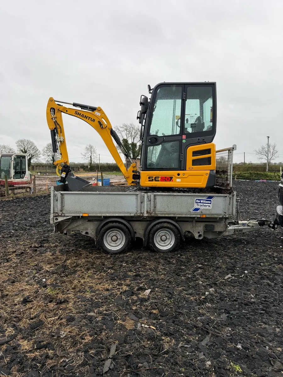 2tonne Digger Hire - Image 1