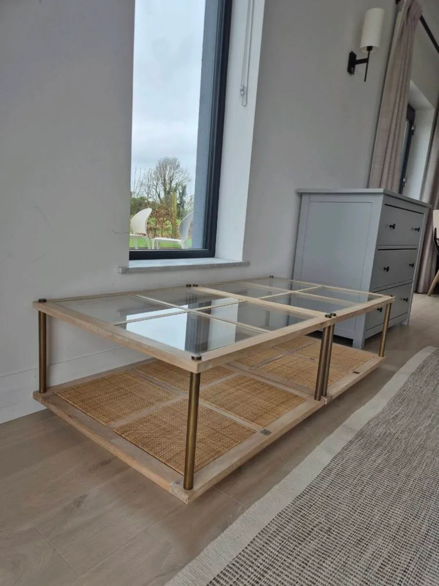 Riviera Maison Coffee Tables – Set of 2 - As New - Image 2