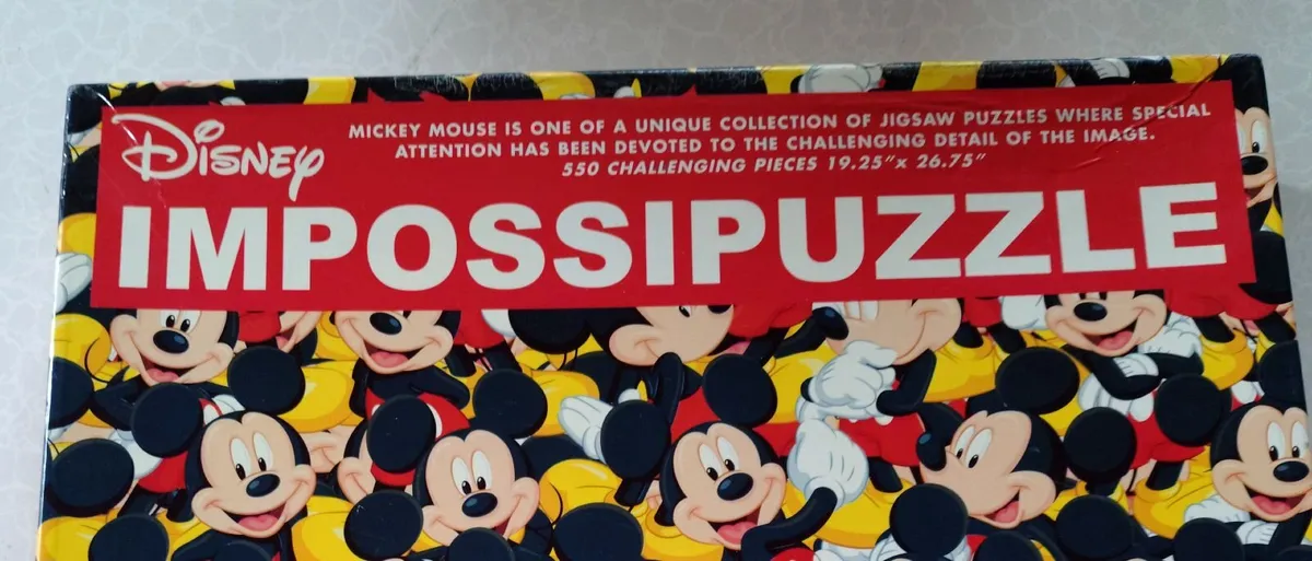 Mickey Mouse Jigsaw Puzzle (550 Pieces) Used. - Image 3