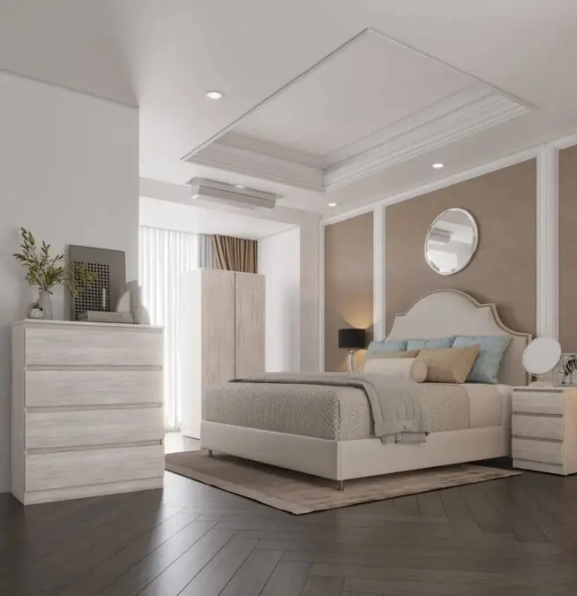 Malvern 4 Piece Bedroom Set / 2 Colours - Image 3