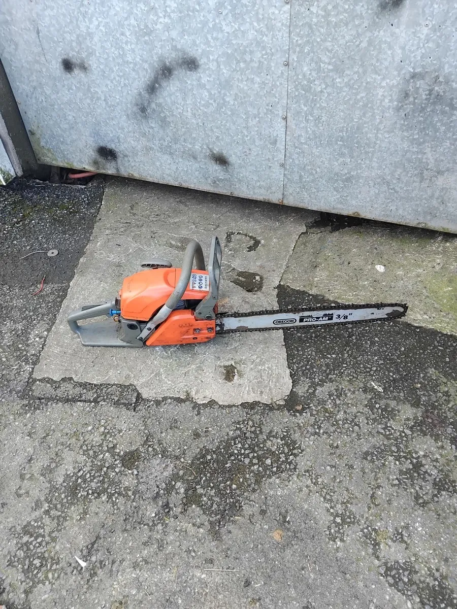 2018 zm5410 chainsaw running very well - Image 4