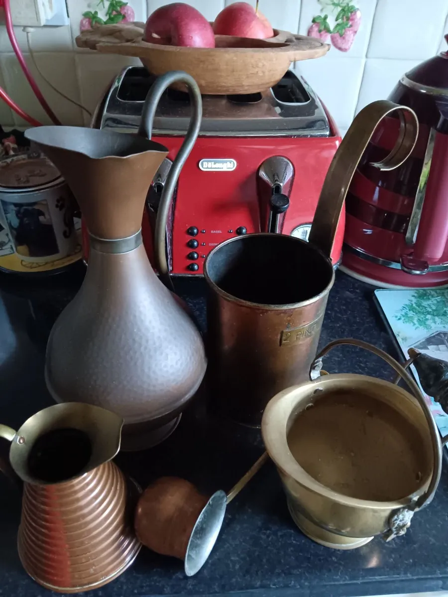 Vintage copper and brass - Image 3