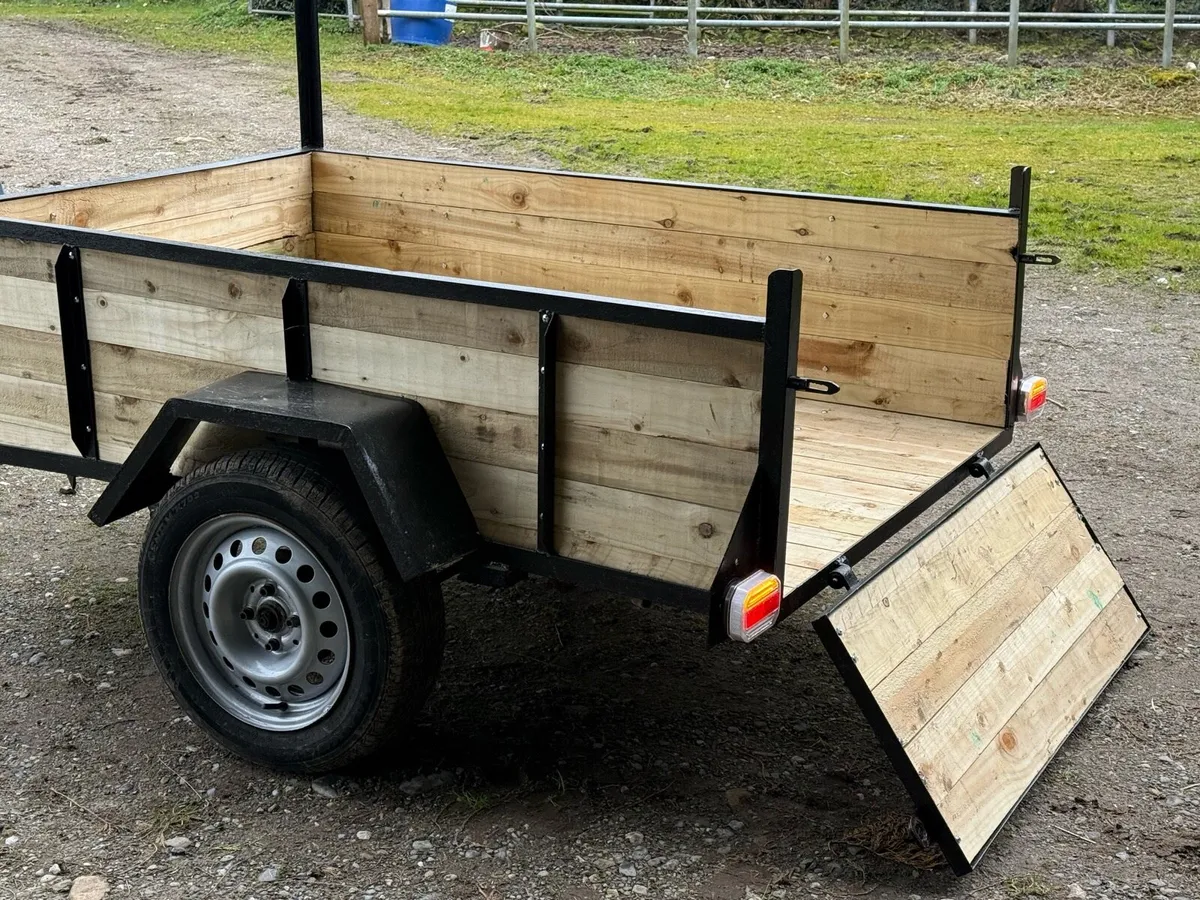 Sturdy lightweight trailer & ready to go - Image 2
