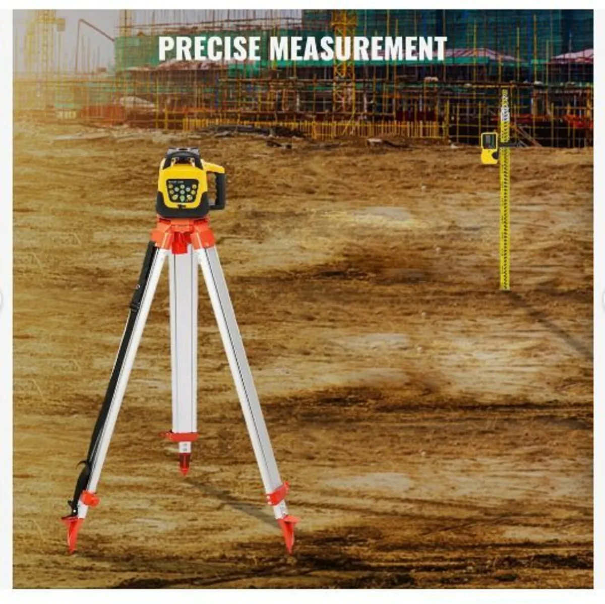 Rotary Green Laser Kit 500M+1.65M Aluminum - Image 4