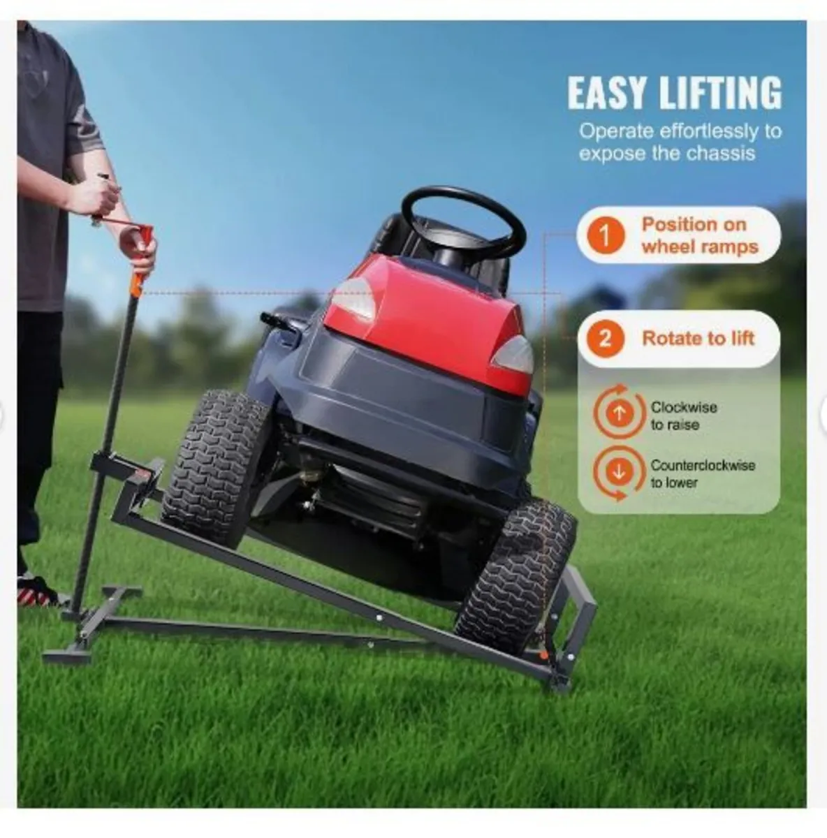 Ride on Lawn Mower Lift Jack - Image 2