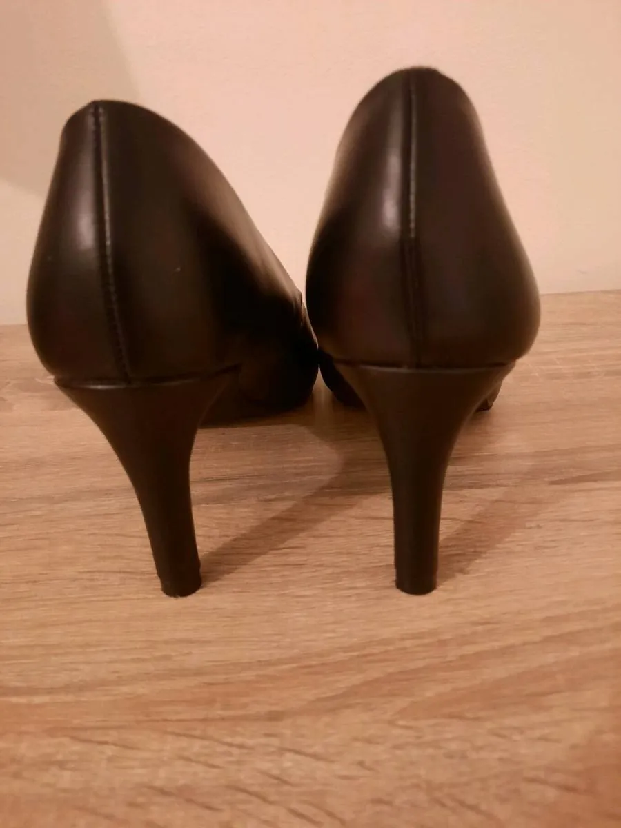 M&S .black stiletto shoes - Image 2