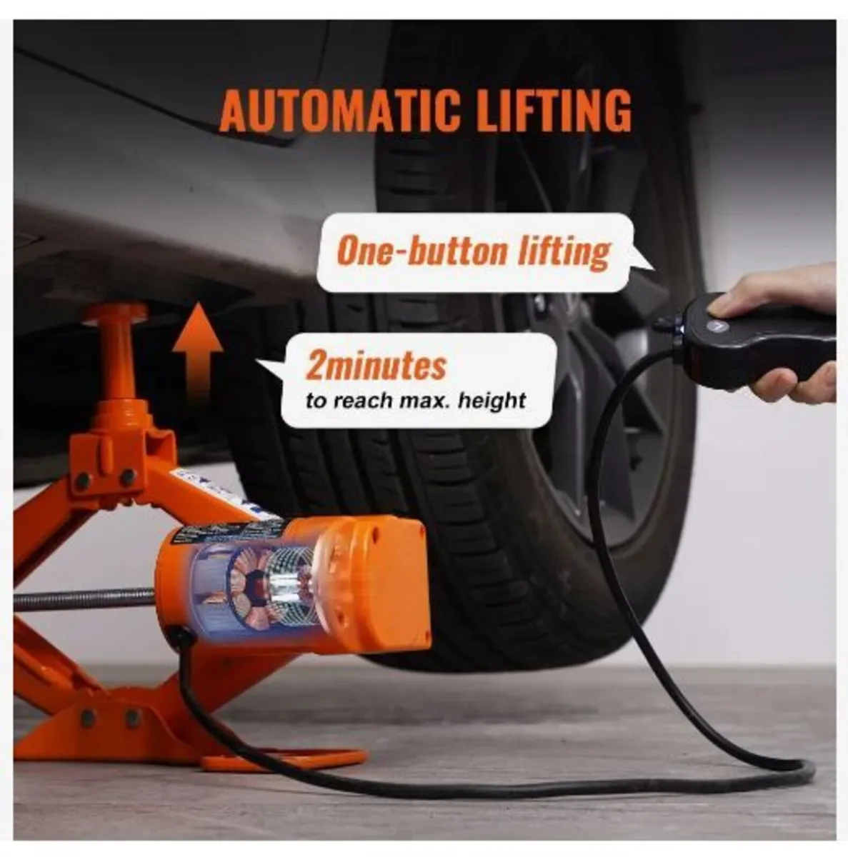 Electric Car Jack Floor Jack 3 Ton Electric - Image 2