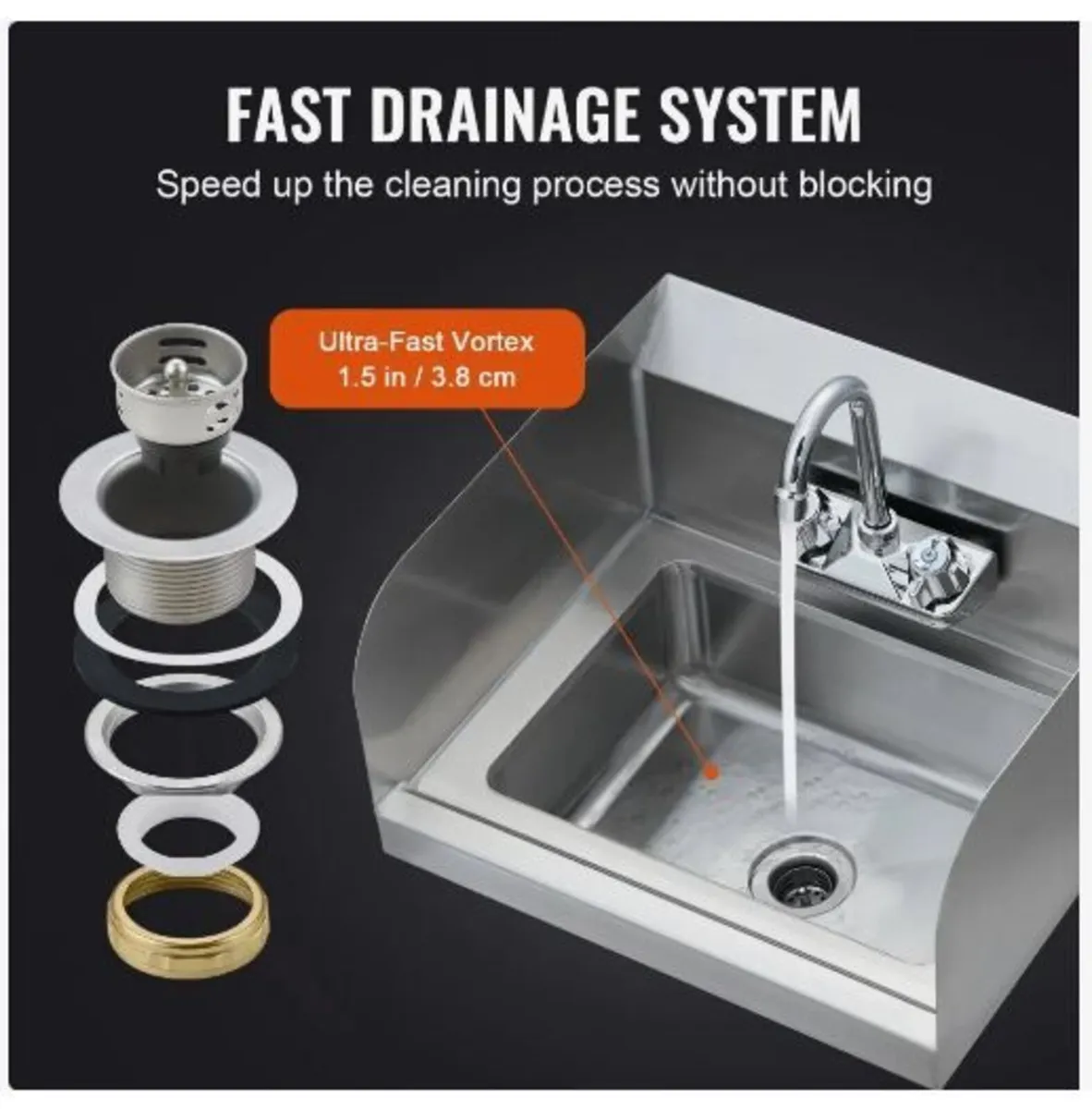 Commercial Hand Sink - Image 4