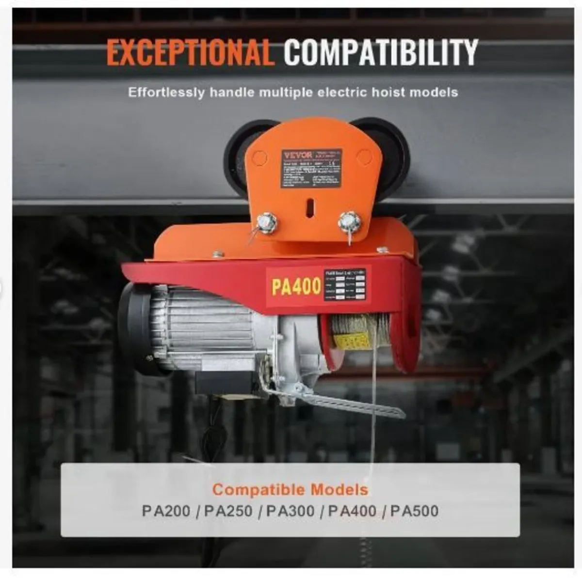 Electric Hoist Manual Trolley - Image 4