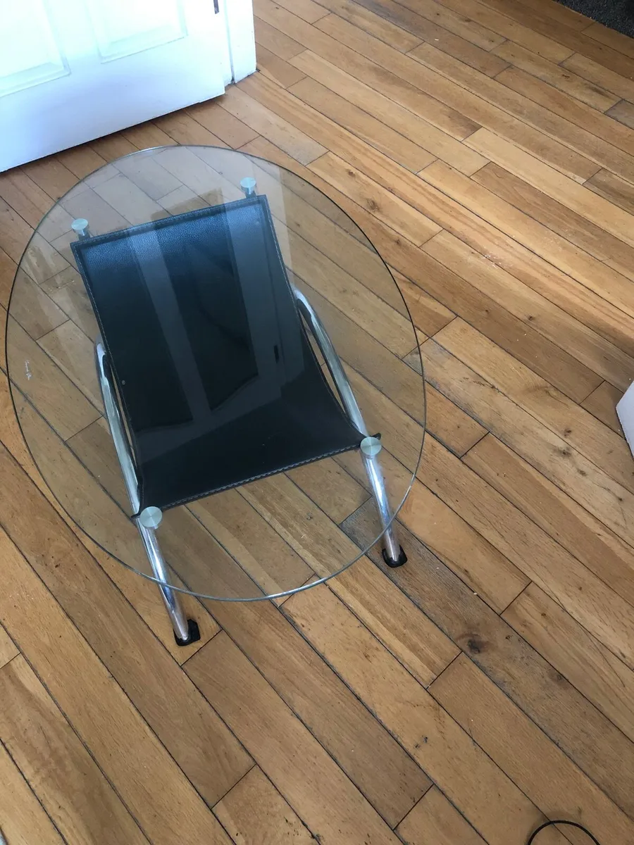 Glass coffee table - Image 3