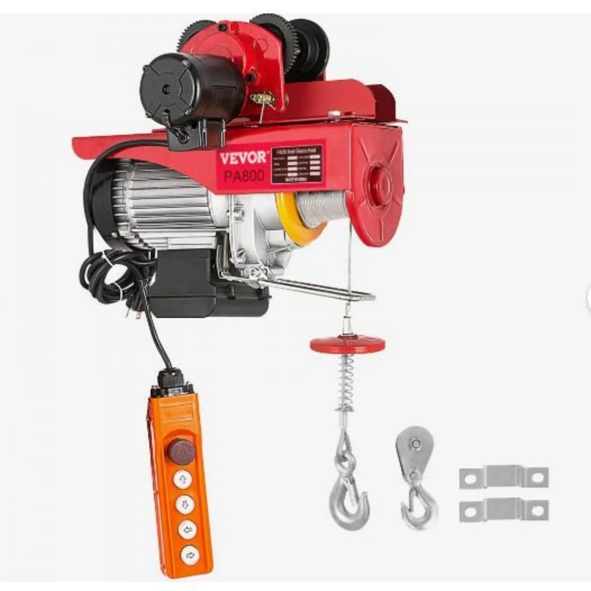 800Kg/1700Lbs Electric Trolley Hoist 1300W - Image 1