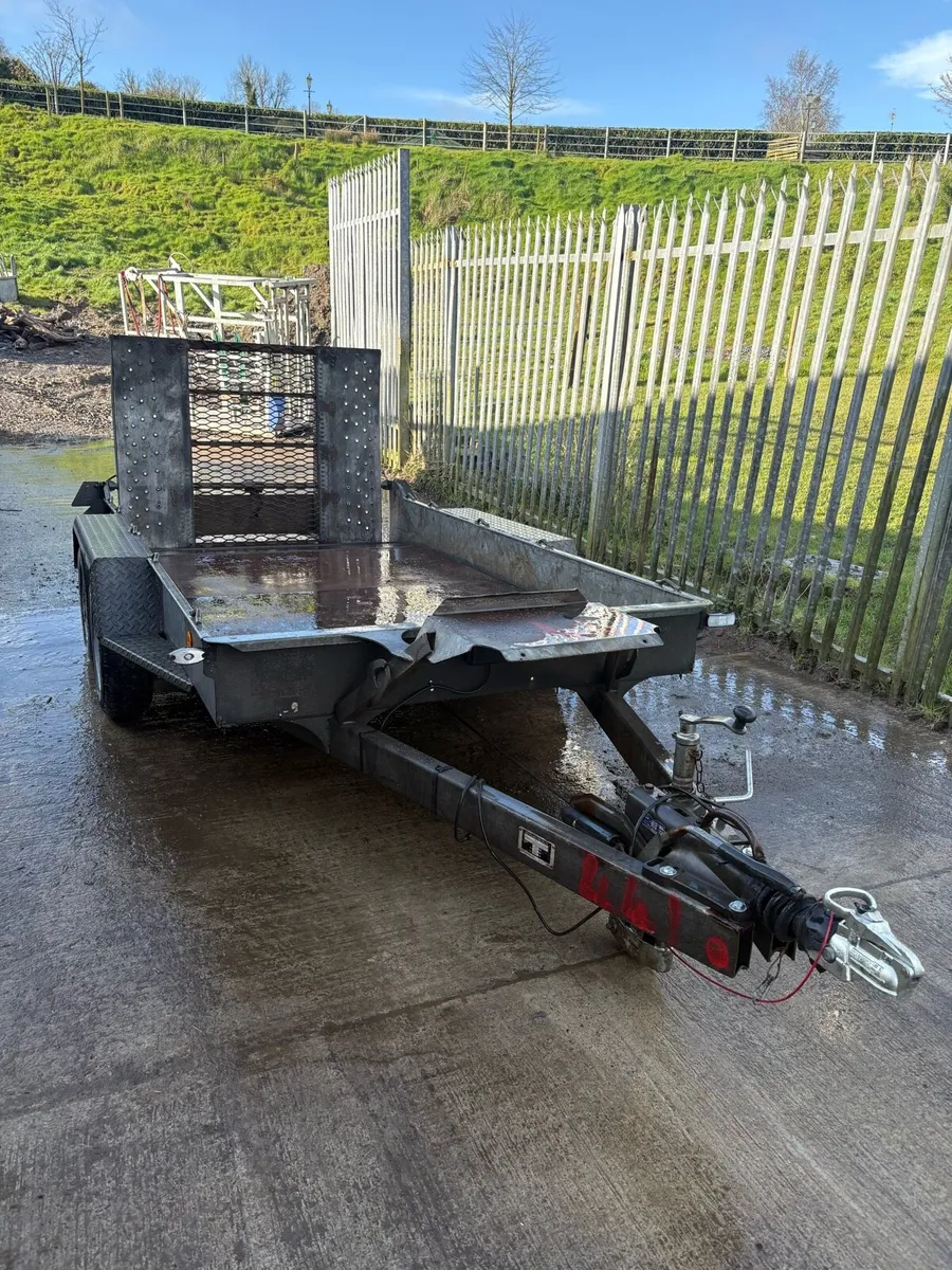 Ifor Williams 10ft plant trailer - Image 1
