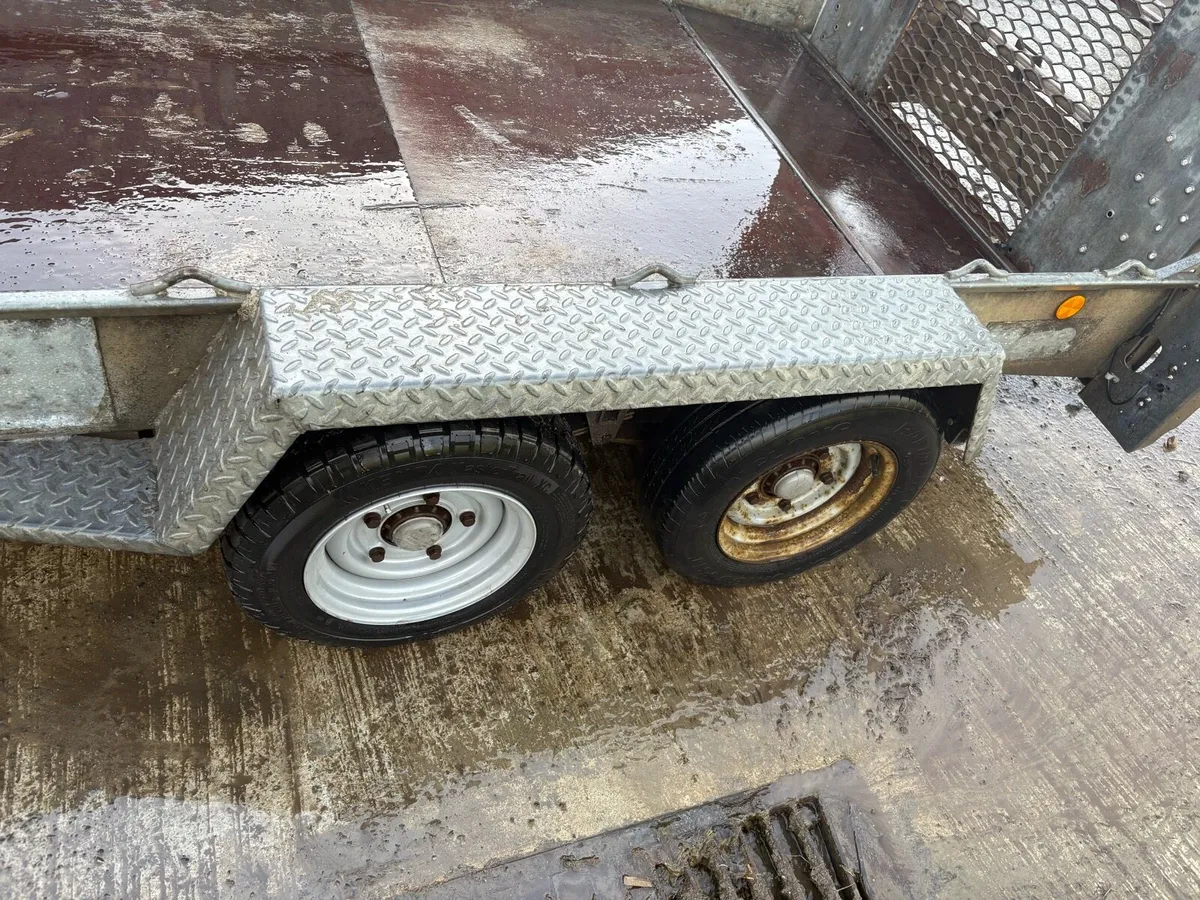 Ifor Williams 10ft plant trailer - Image 4