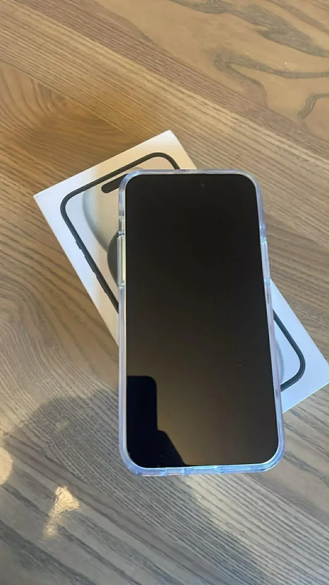 iPhone 15 plus black sim free 128GB with box - Image 2