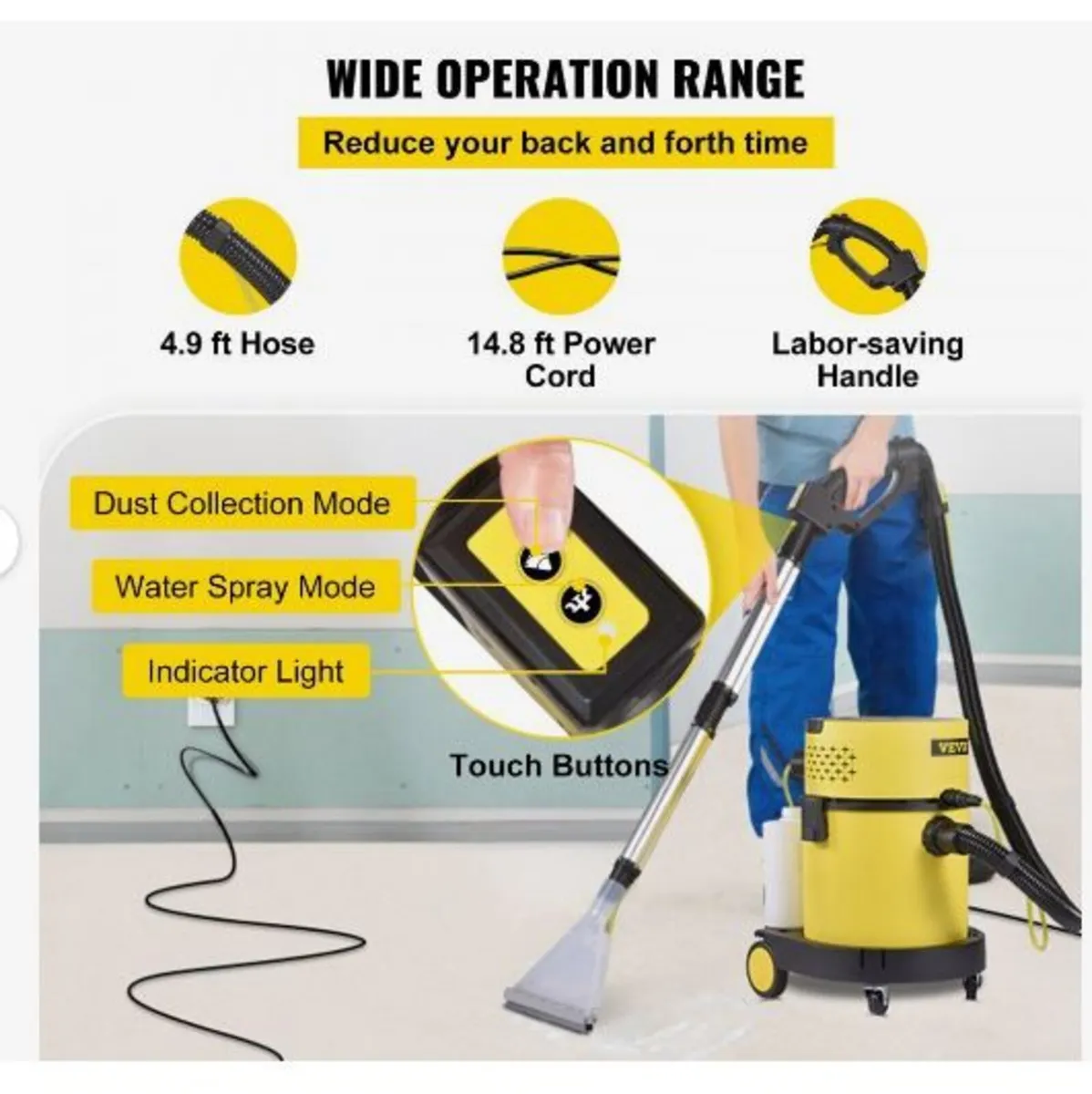 Wet Dry Vacuum Cleaner - Image 2