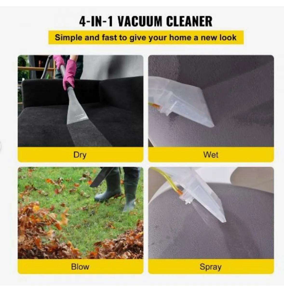 Wet Dry Vacuum Cleaner - Image 3