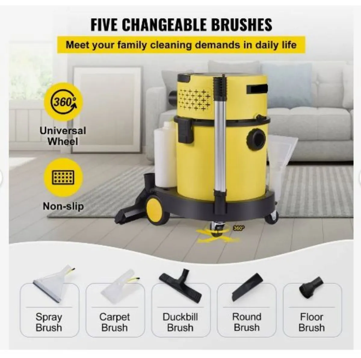 Wet Dry Vacuum Cleaner - Image 4