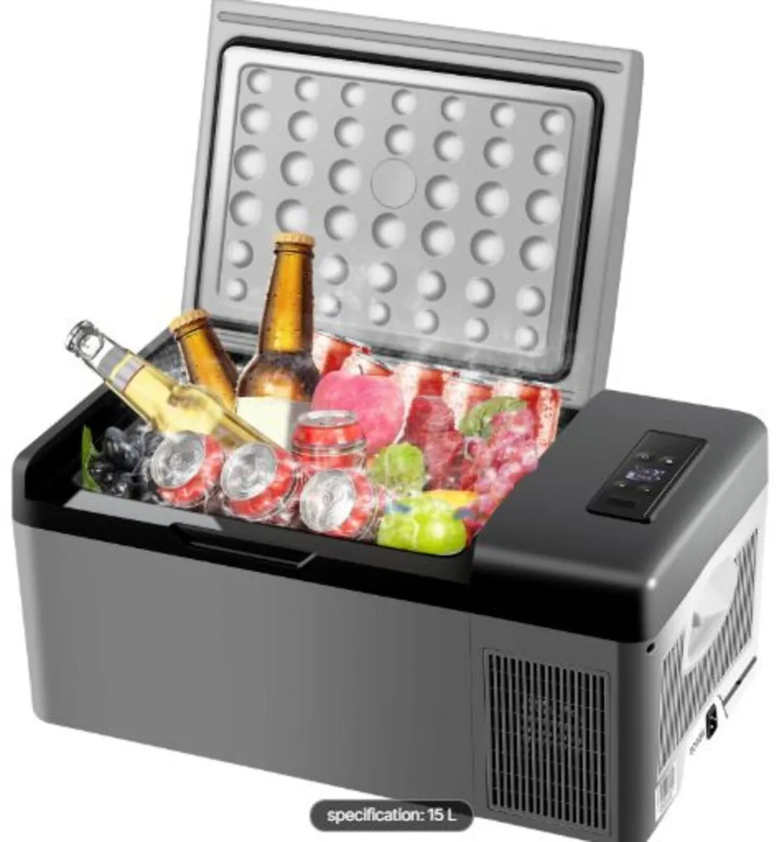 Portable Car Freezer, 15L Portable Refrigerator - Image 1