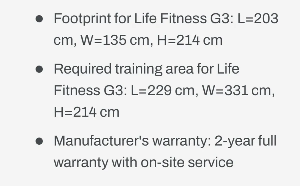 Life fitness G3 multi gym - Image 4