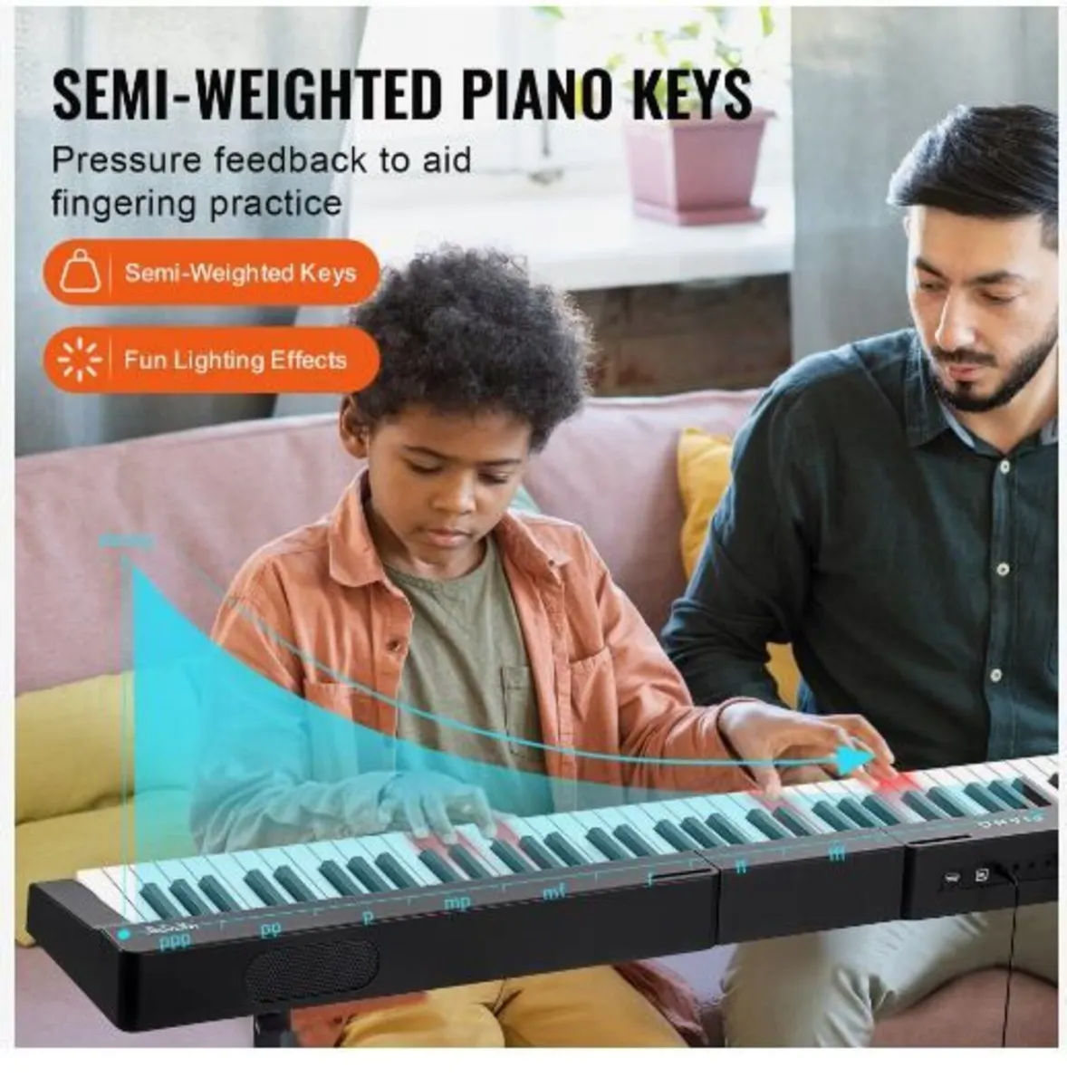 88 Key Digital Piano Keyboard - Image 3