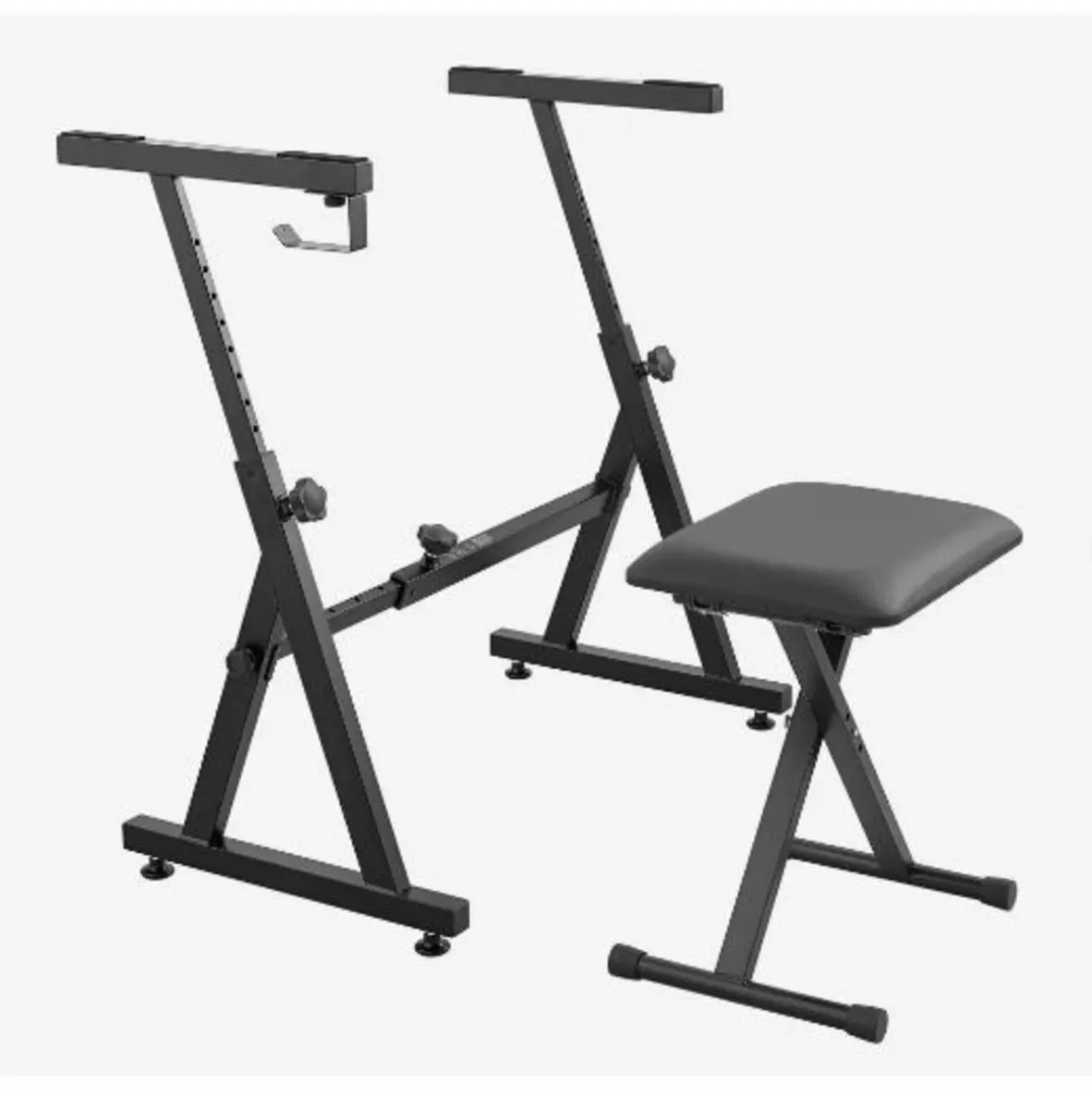 Piano Keyboard Stand and Bench Set - Image 3