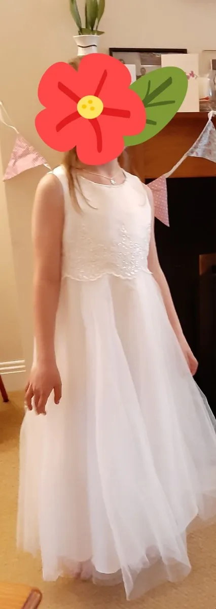 Communion dress with bolero - Image 1