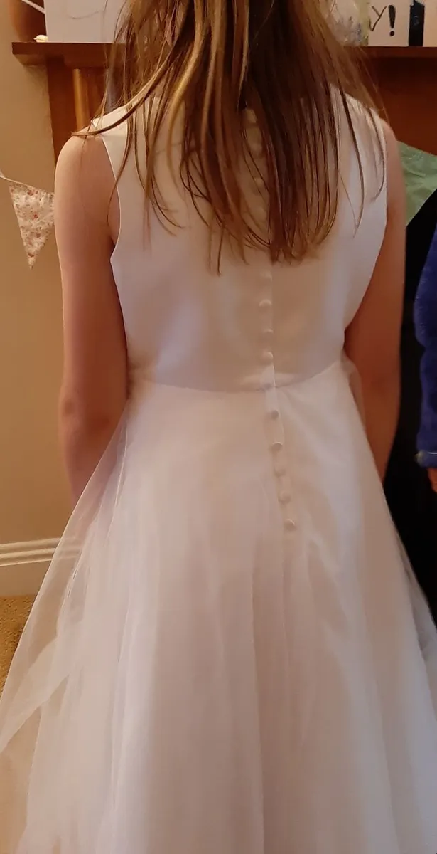 Communion dress with bolero - Image 2