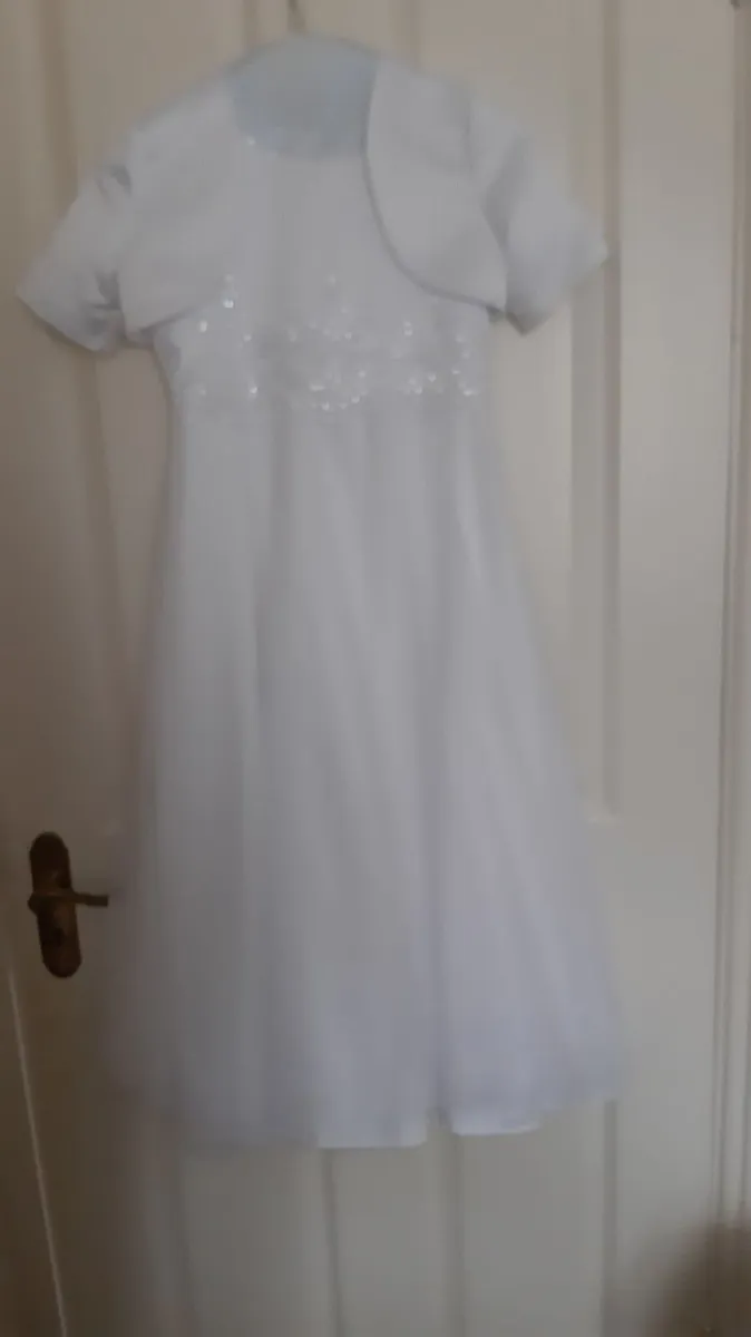 Communion dress with bolero - Image 4