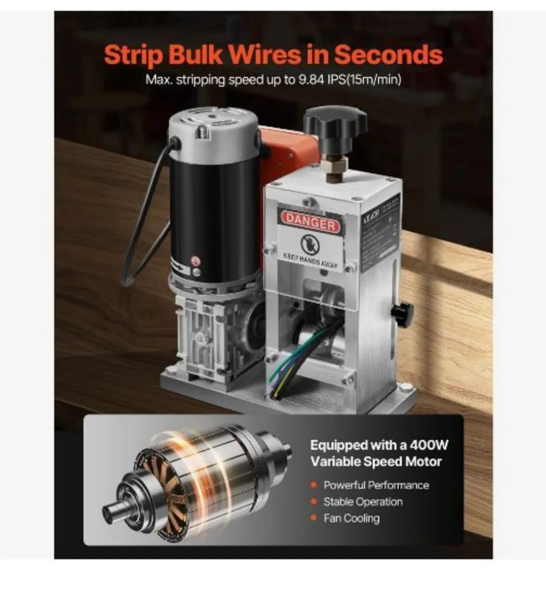 Electric Automatic Wire Stripper Stripping Machine - Image 3