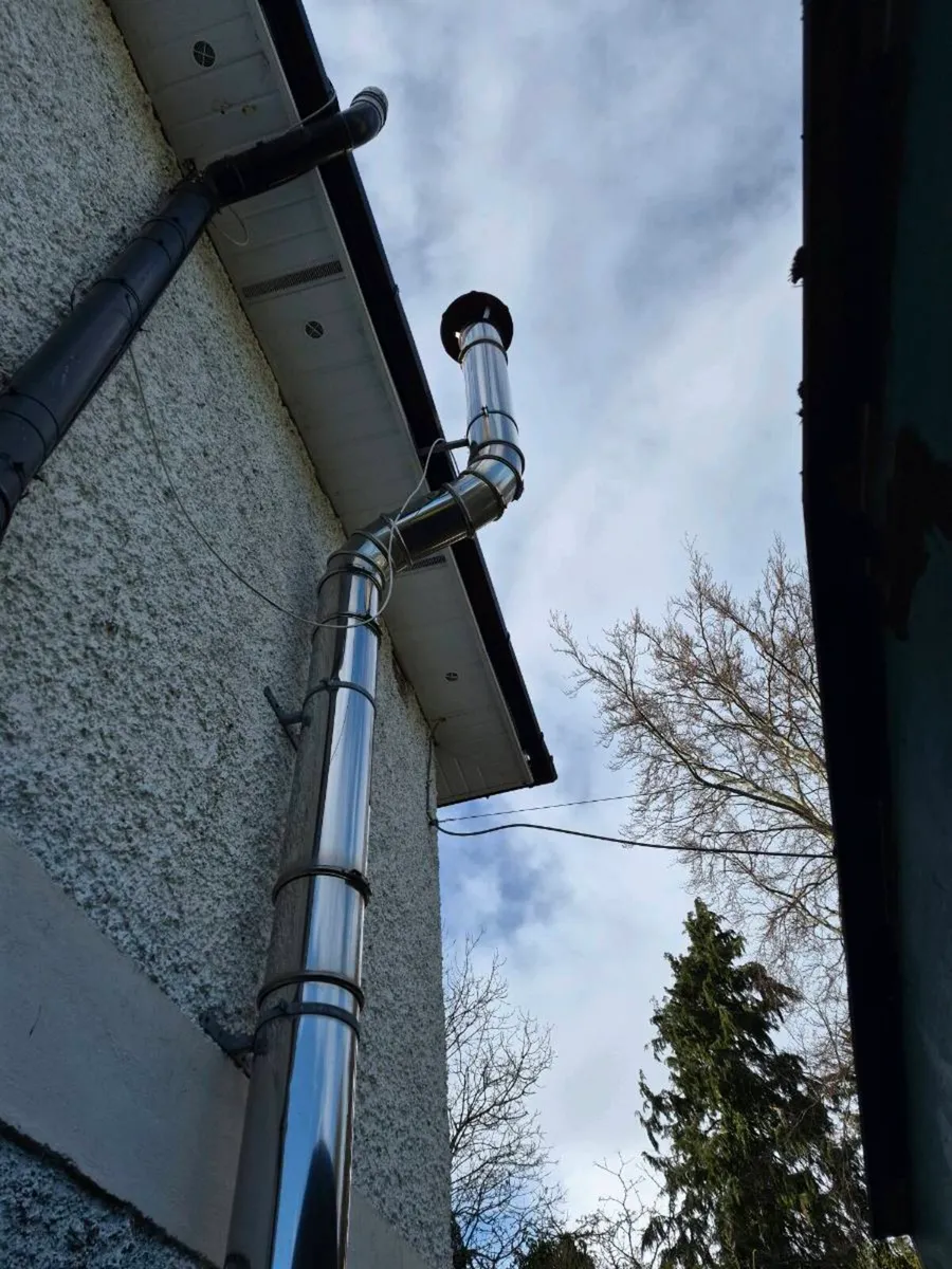 Stanley Erin Boiler Solid Fuel Stove (with flue) - Image 4