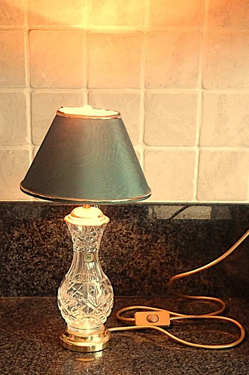 Tyrone Crystal Small Table Lamp - Image 1