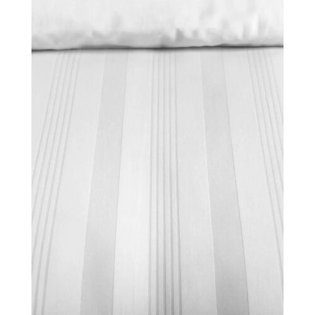Luxury White Stripe Duvet - King  Crafted - Image 2