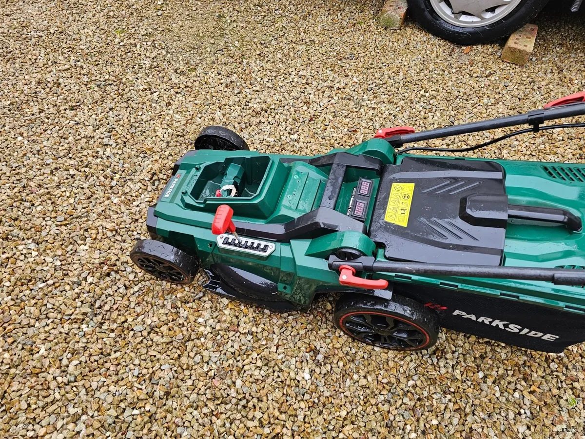 40v Lawn mower 43cm Parkside battery electric lawn - Image 2