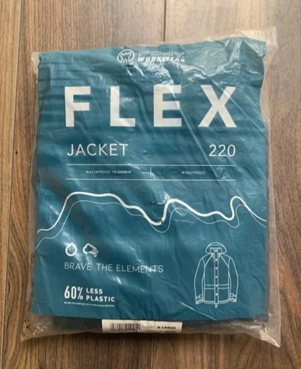 NEW Workwear Waterproof Jacket: X-Large - Image 3