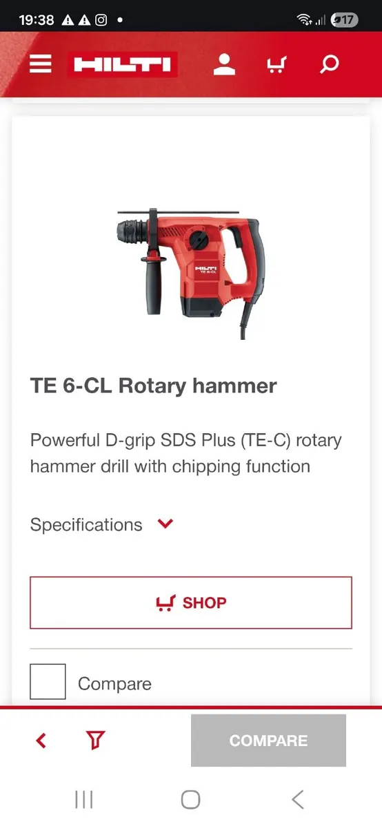 Hilti te15 230V - Image 4