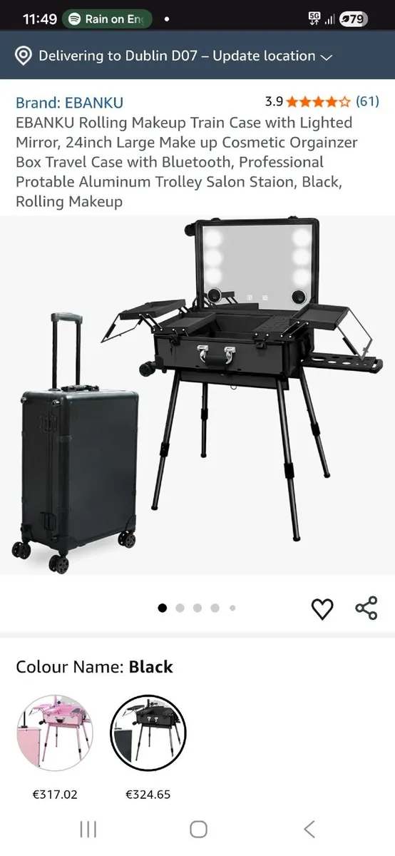 Professional make up trolly - Image 2