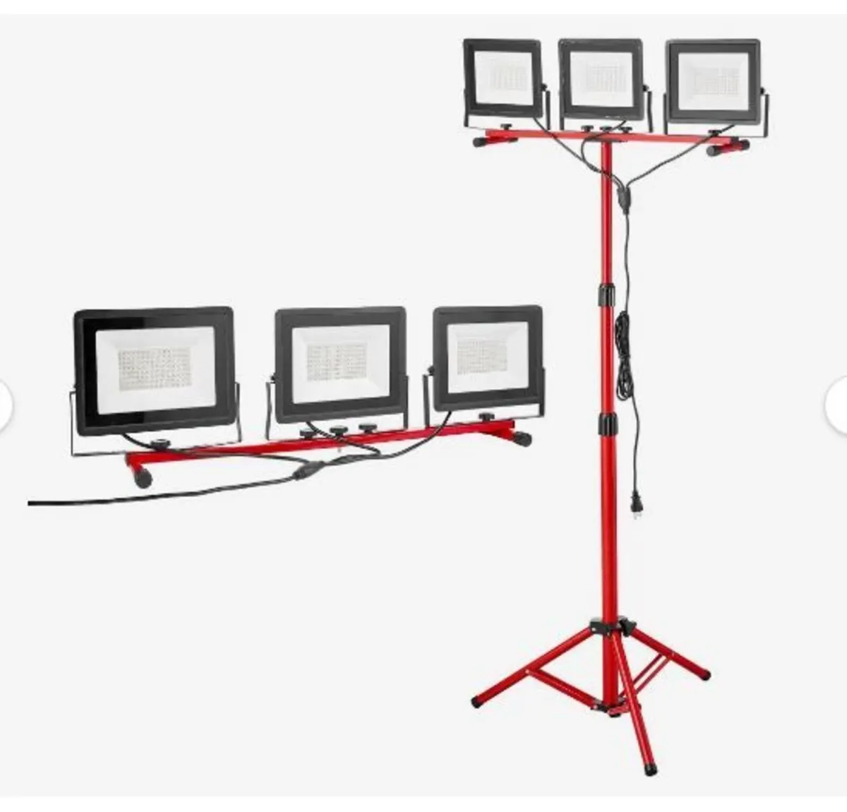 LED Work Light with Stand, 15000 Lumens - Image 1