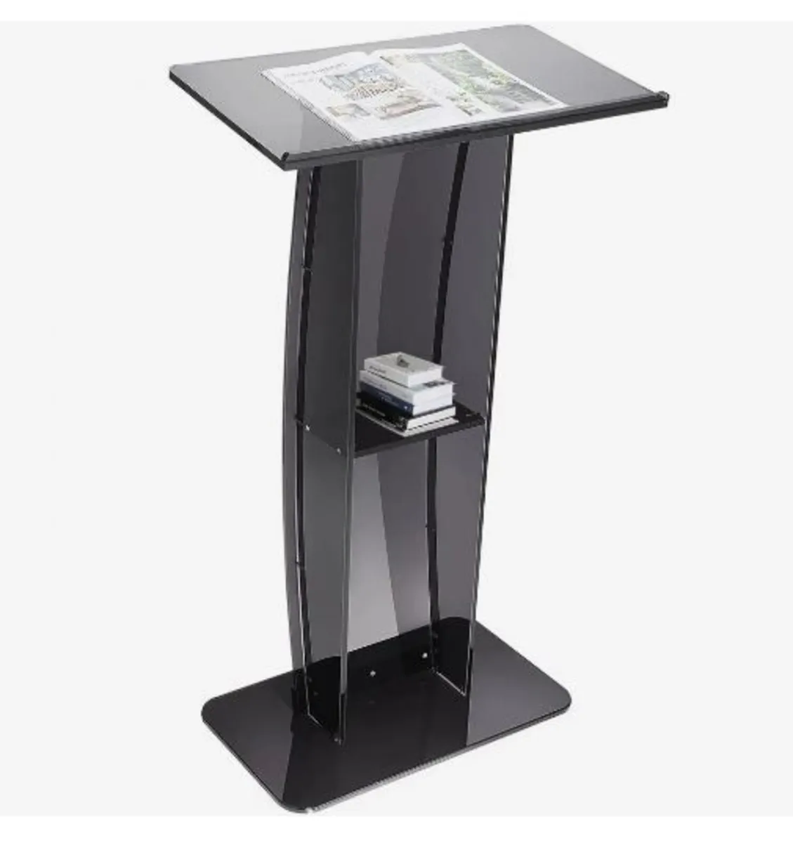 Acrylic Podium, 119 cm Tall - Image 1