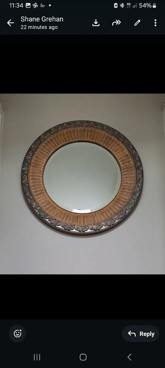 Mindy Browne circular mirror - Image 2