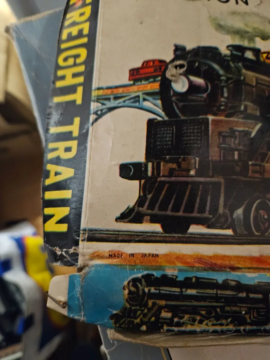 Vintage Retro Tinplate Haji Hornby Set - Image 3
