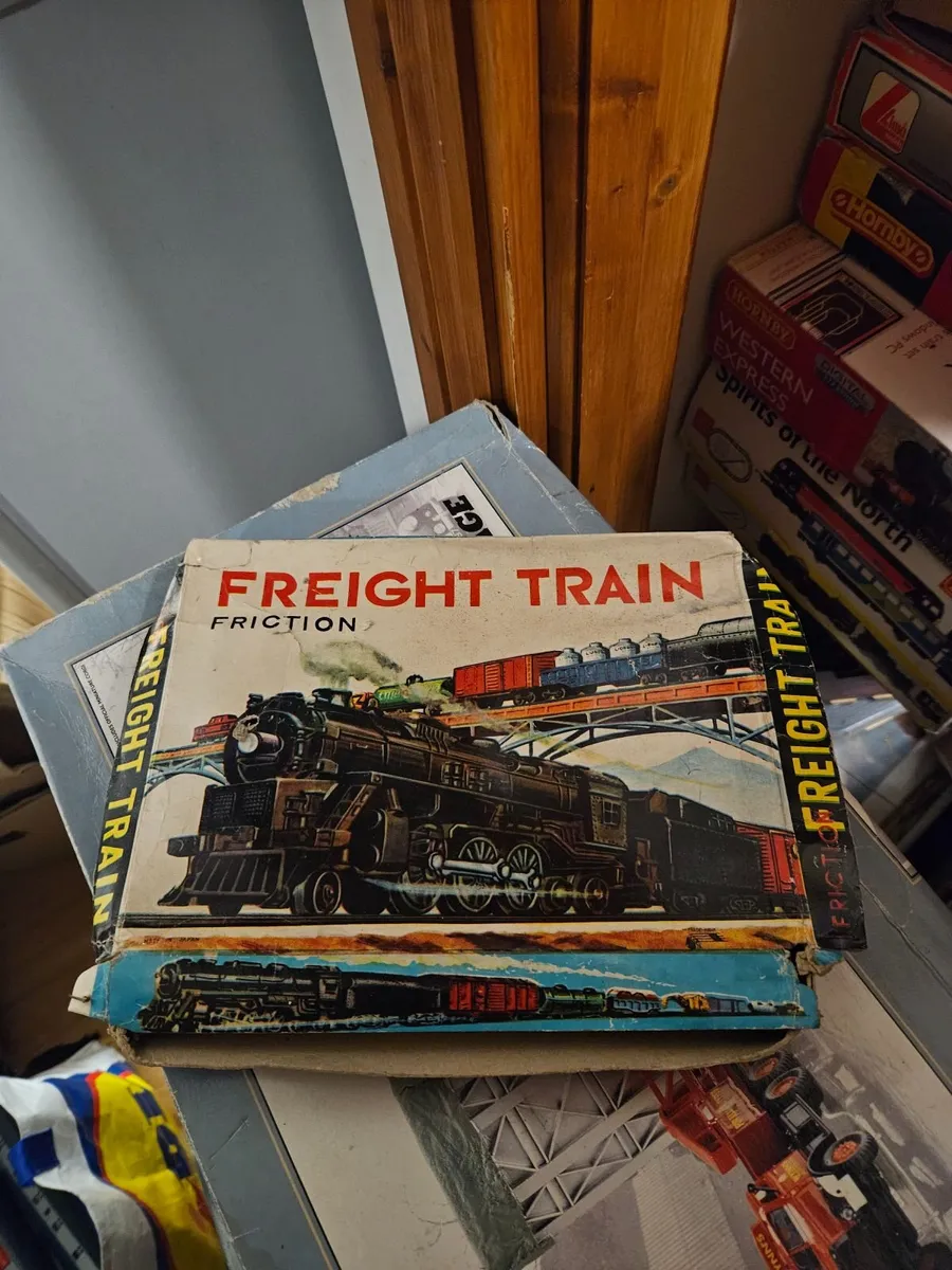 Vintage Retro Tinplate Haji Hornby Set - Image 2