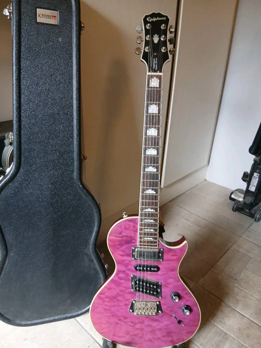 Epiphone Custom reissue Nighthawk, with hardcase - Image 3
