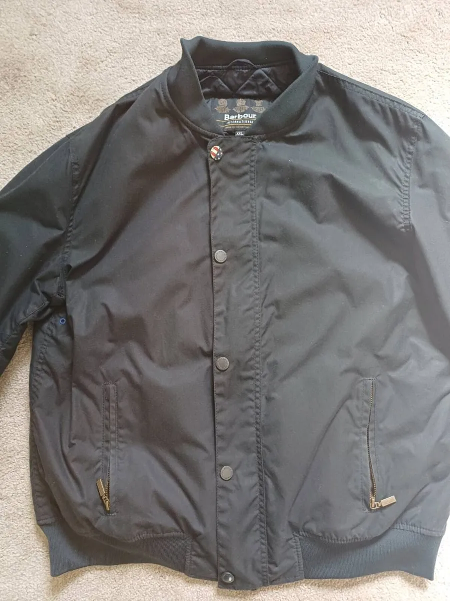 Barbour bomber wax jacket xxl - Image 1