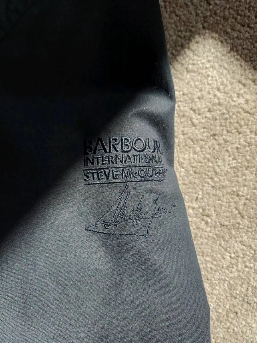 Barbour bomber wax jacket xxl - Image 3