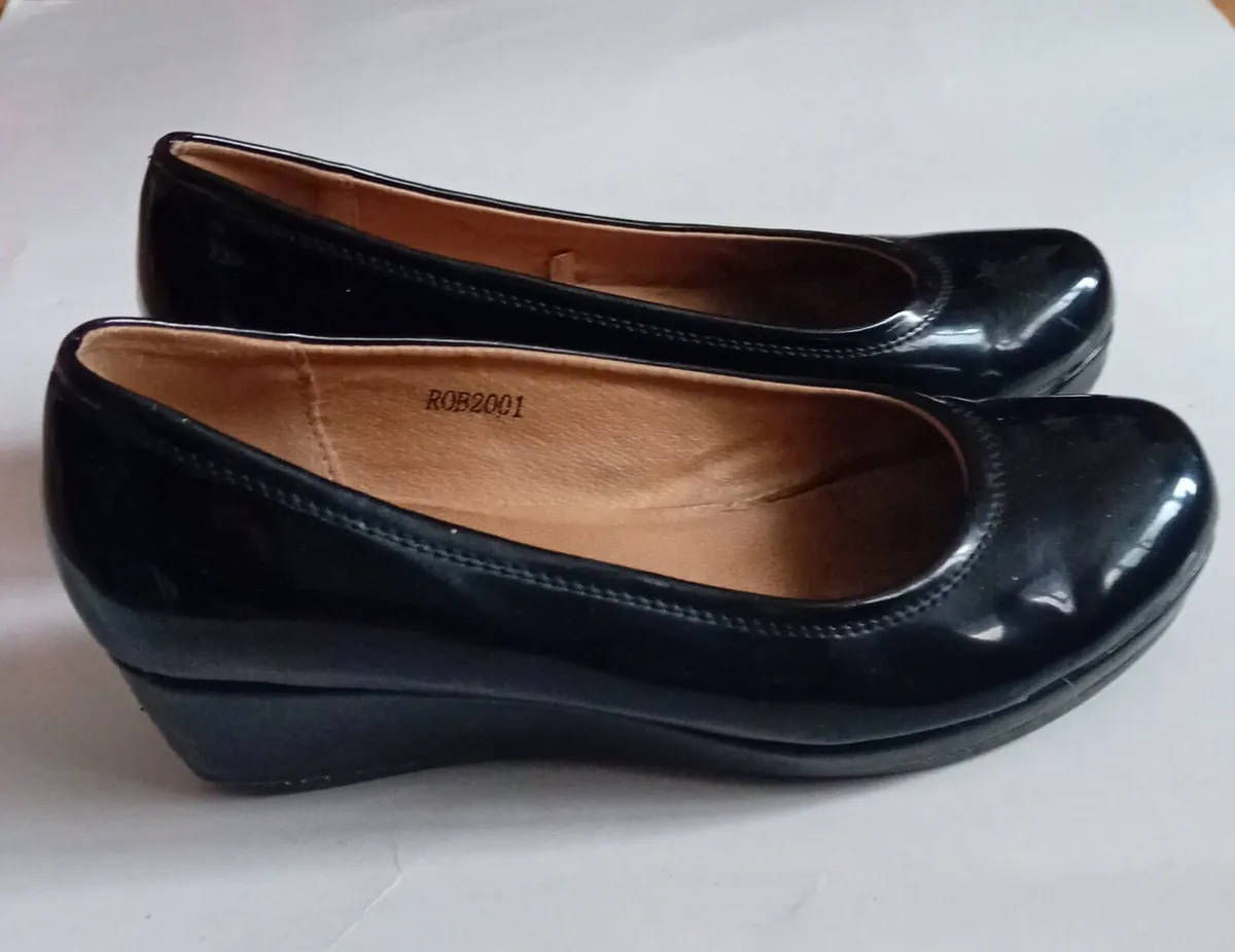Patent Leather Loafers - Image 1