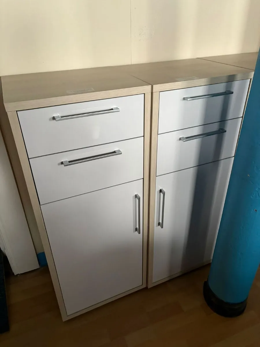 Maple & White Storage Units - From £90+VAT - Image 2